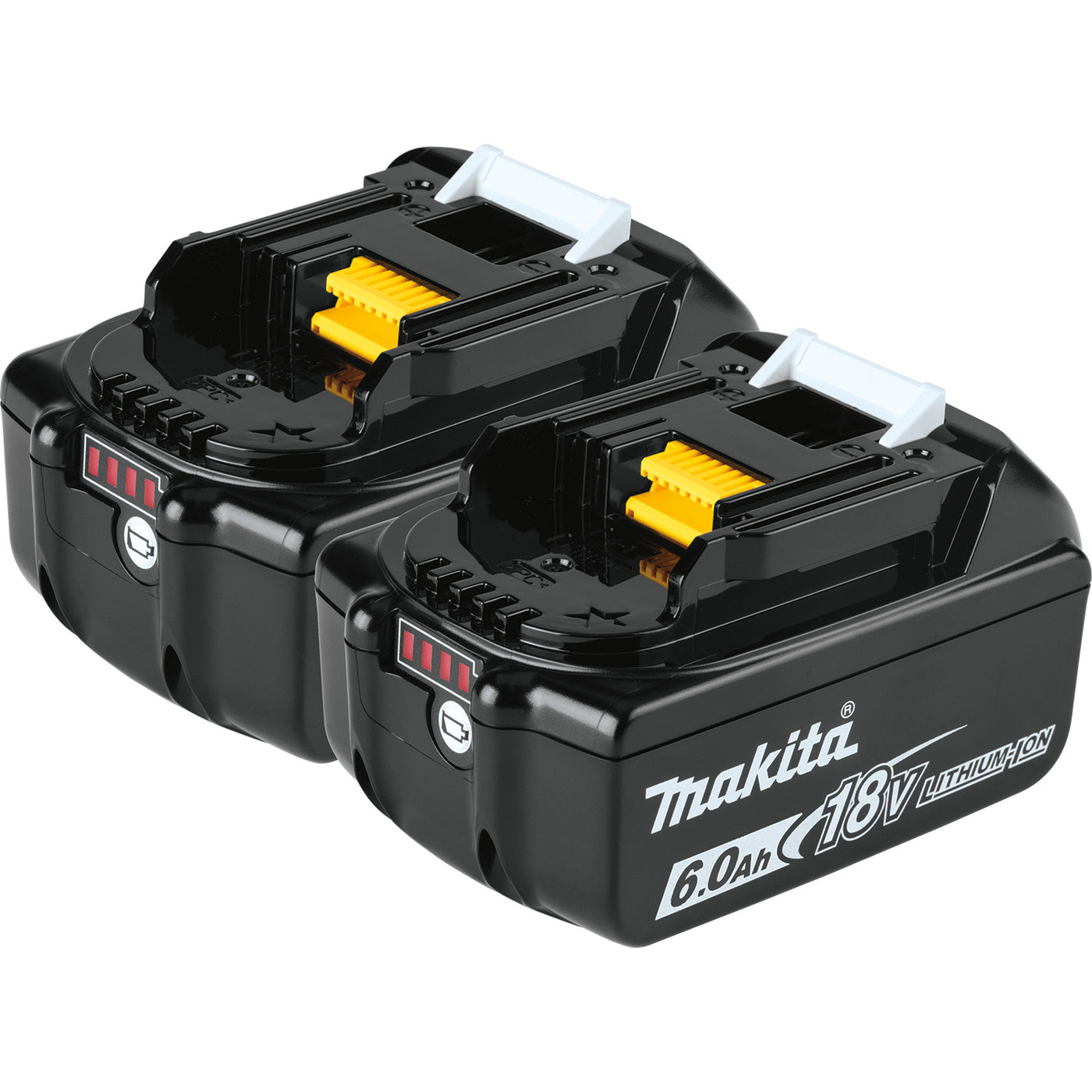 Makita Battery 18V LXT® Lithium-Ion Compact 6.0Ah (2 Pack) - theholdroom